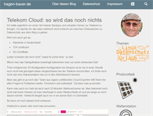 Tablet Screenshot of hagen-bauer.de